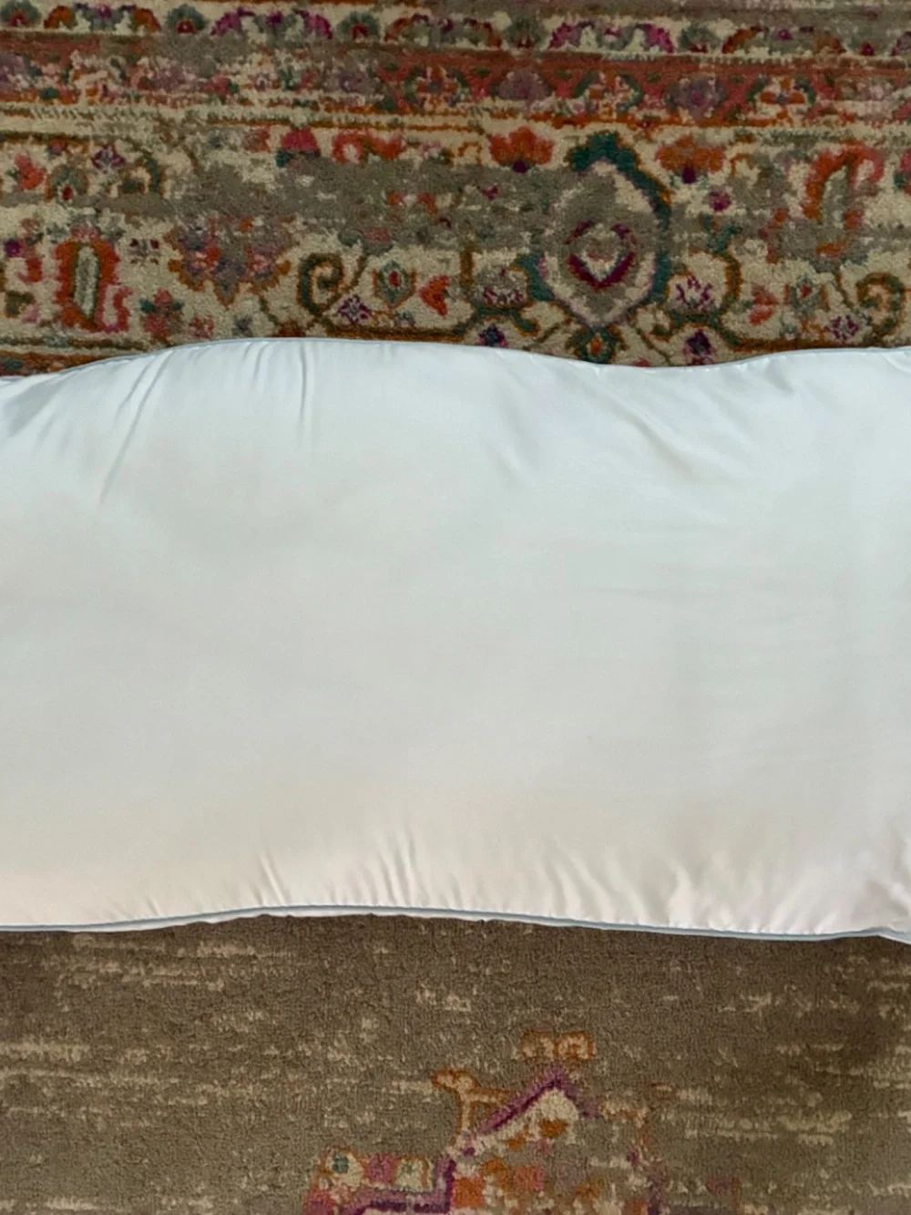 Pottery Barn Pickstitch King Pillow Shams Cotton Linen